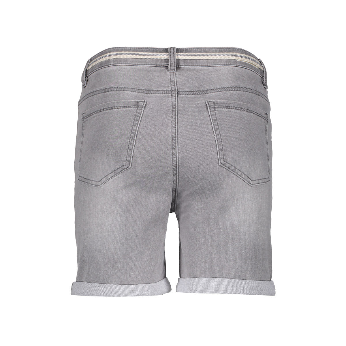 Geisha dames skinny shorts met omgeslagen broekspijpen