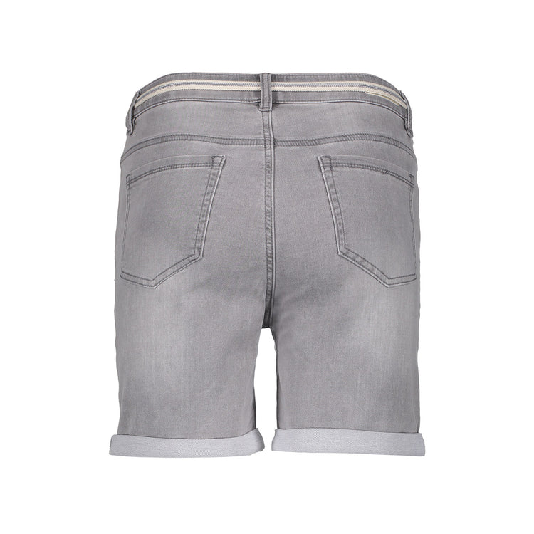 Geisha dames skinny shorts met omgeslagen broekspijpen
