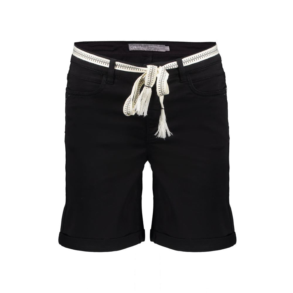 Geisha dames short met veterkoord