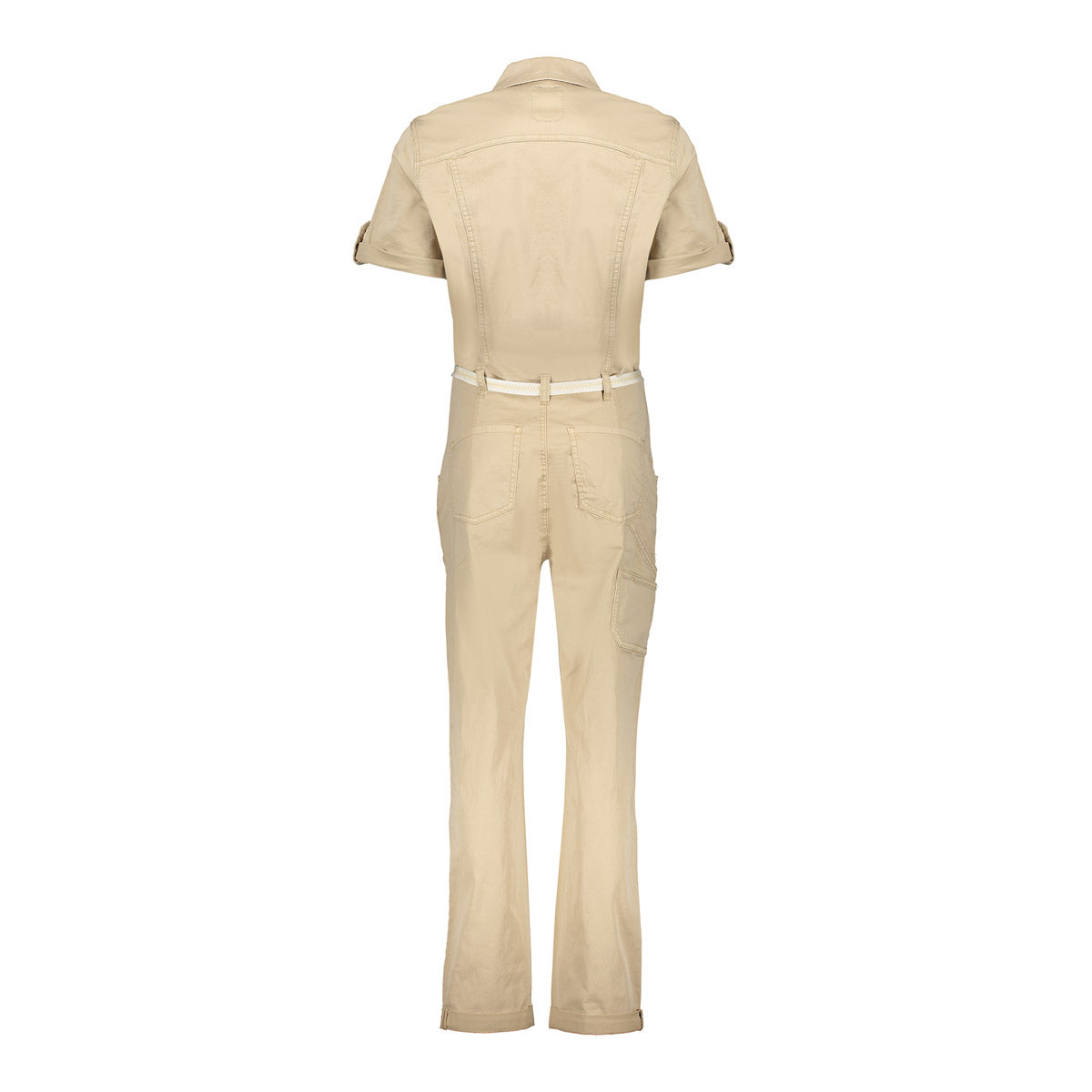 Geisha dames cargo jumpsuit met strikkoord