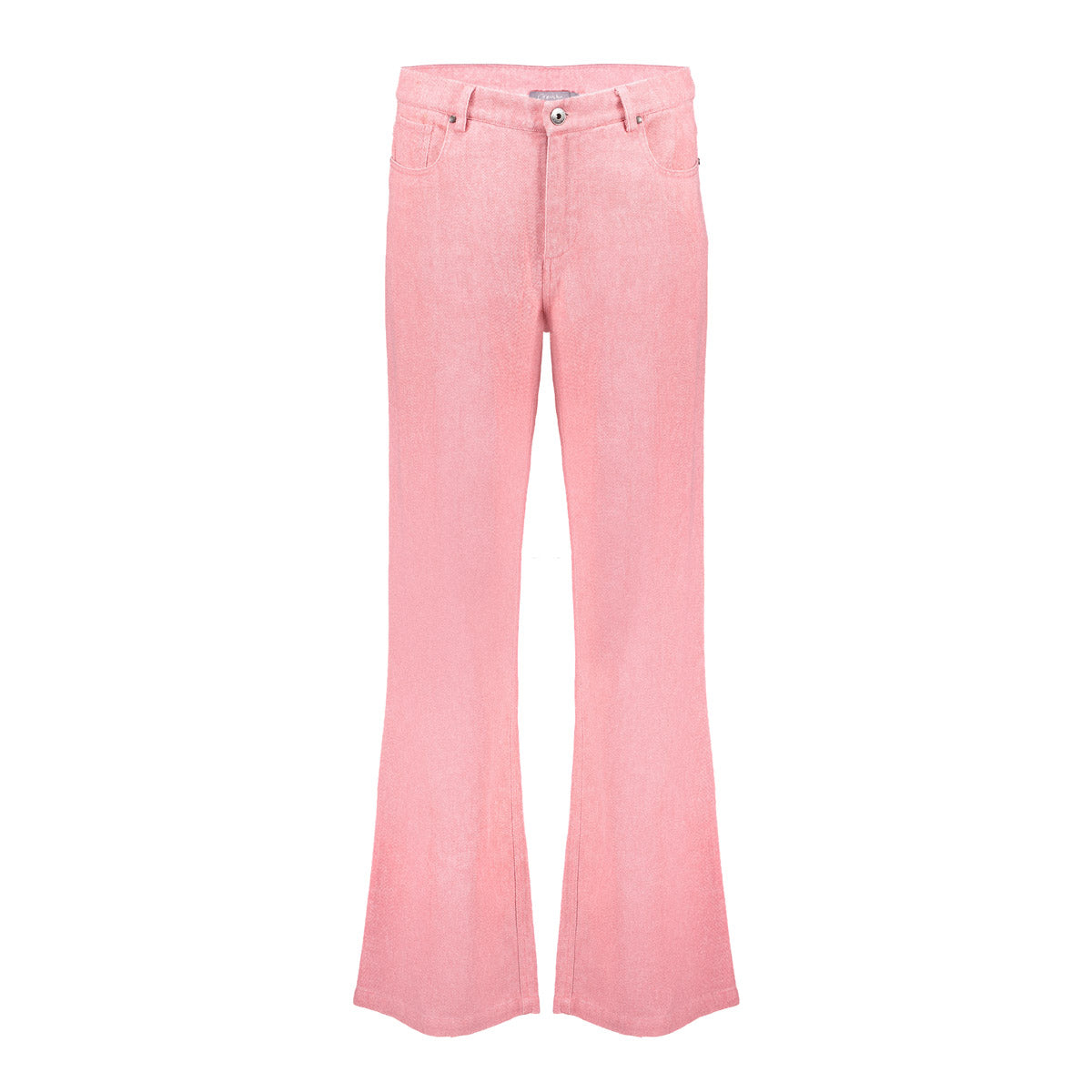 Geisha dames roze melange broek