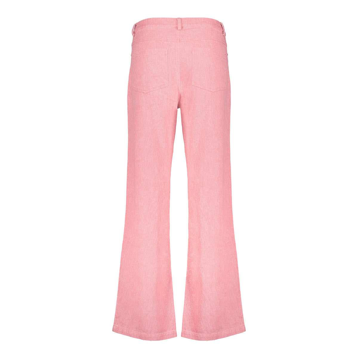 Geisha dames roze melange broek