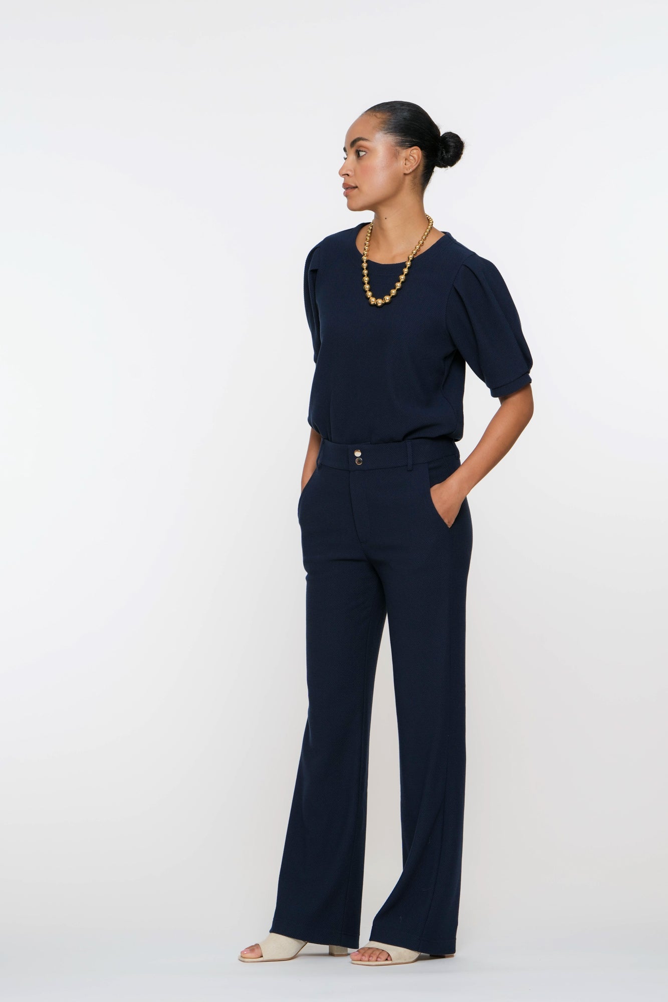 Geisha dames comfy broek honeycomb