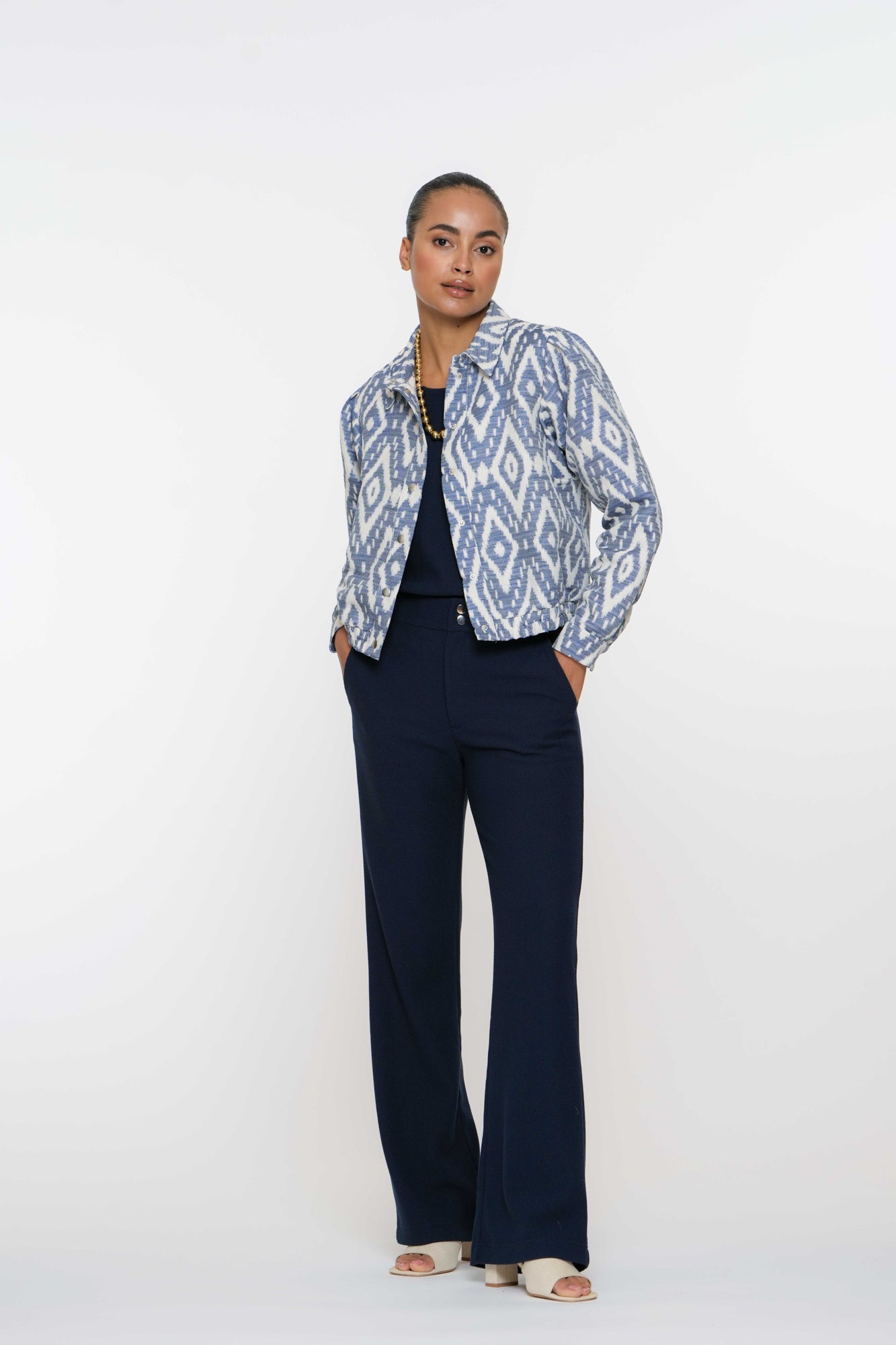 Geisha dames comfy broek honeycomb