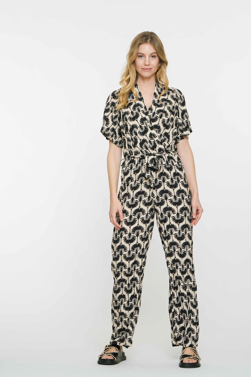 Geisha dames jumpsuit met print