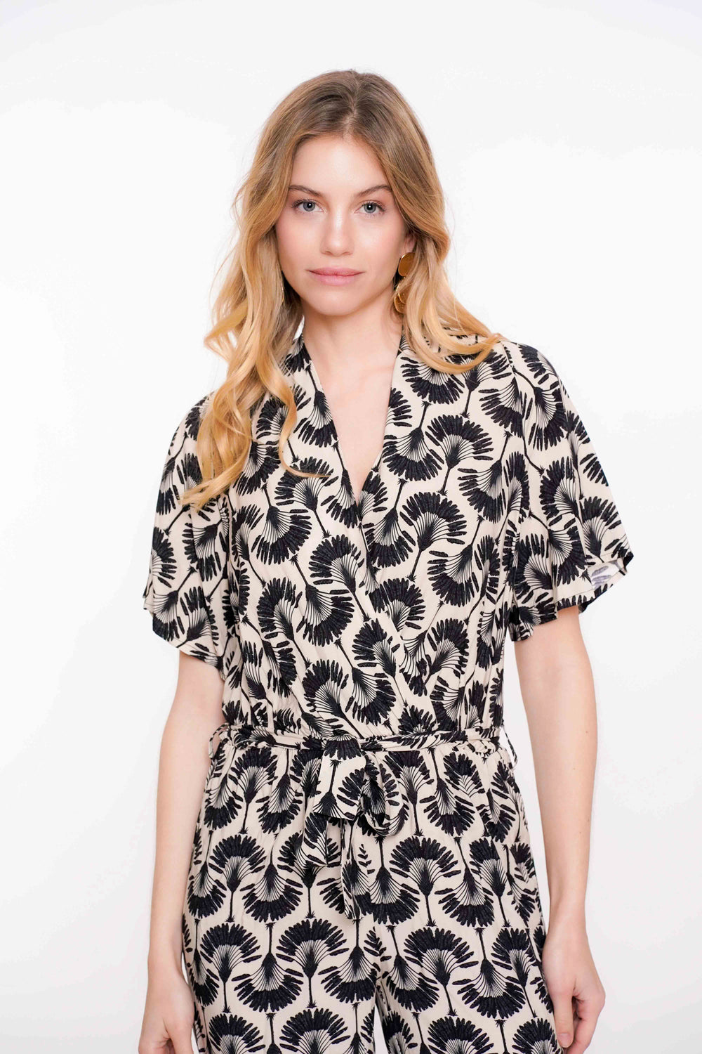 Geisha dames jumpsuit met print