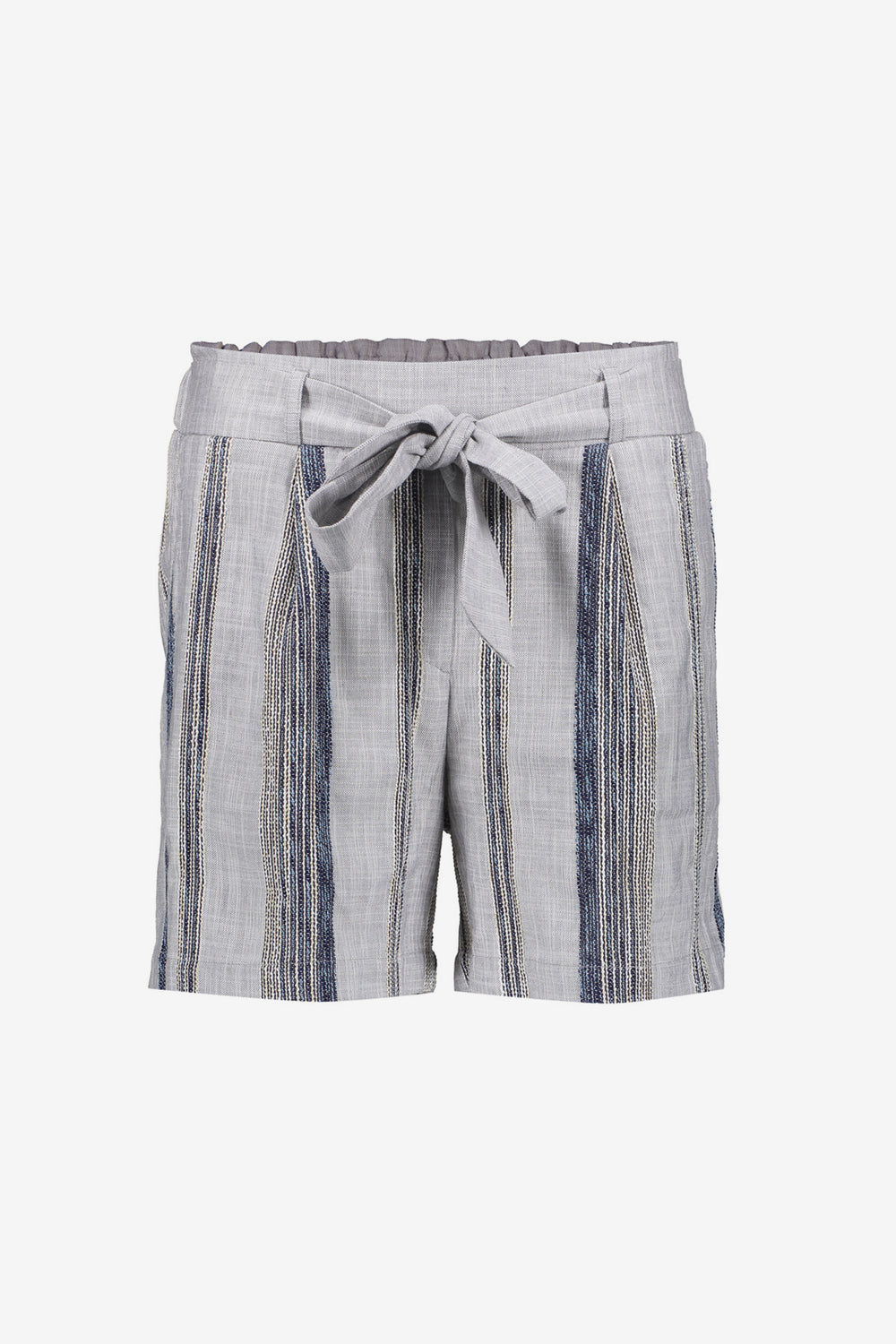 Geisha dames paperbag shorts met strepen