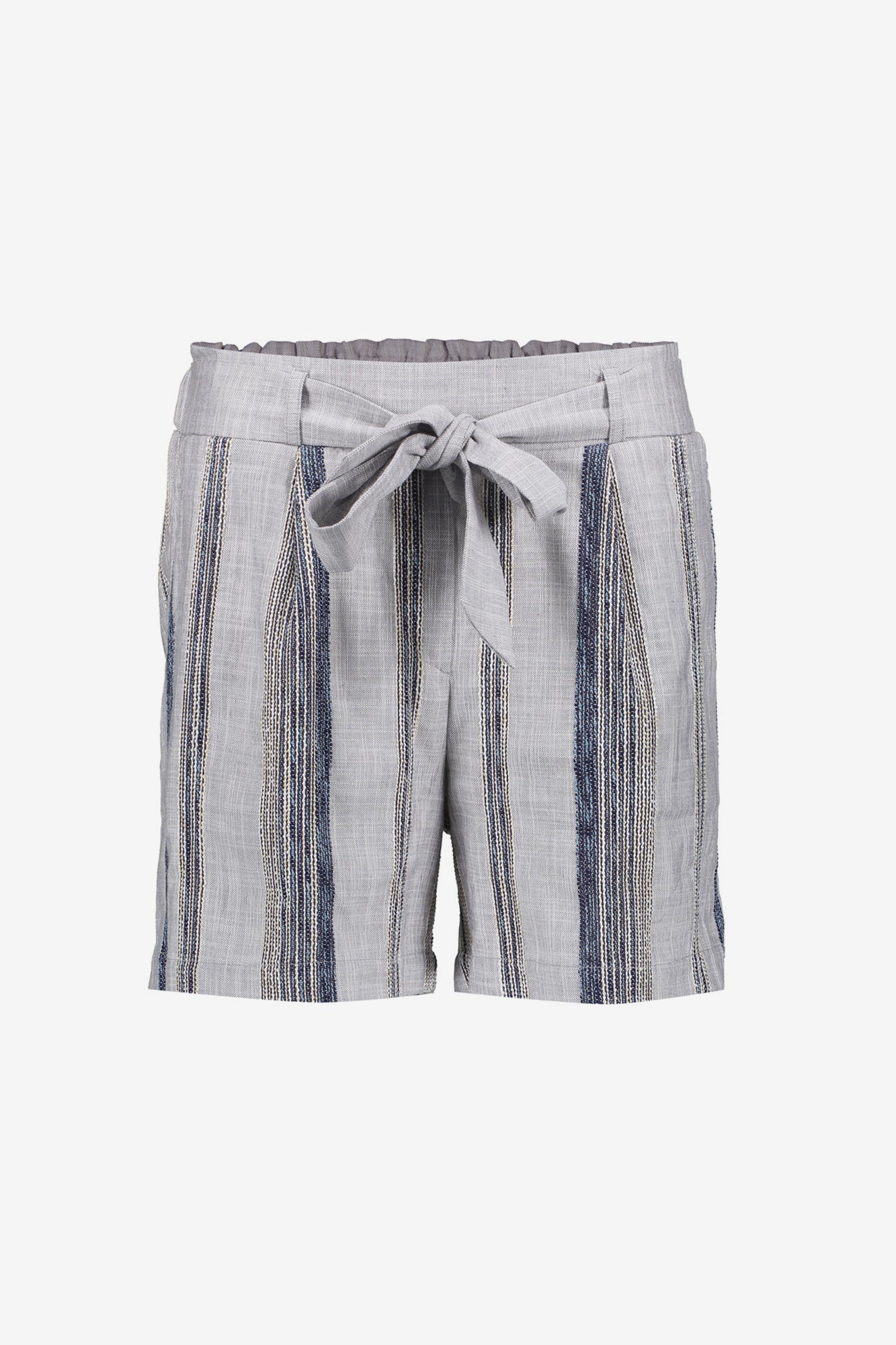 Geisha dames paperbag shorts met strepen