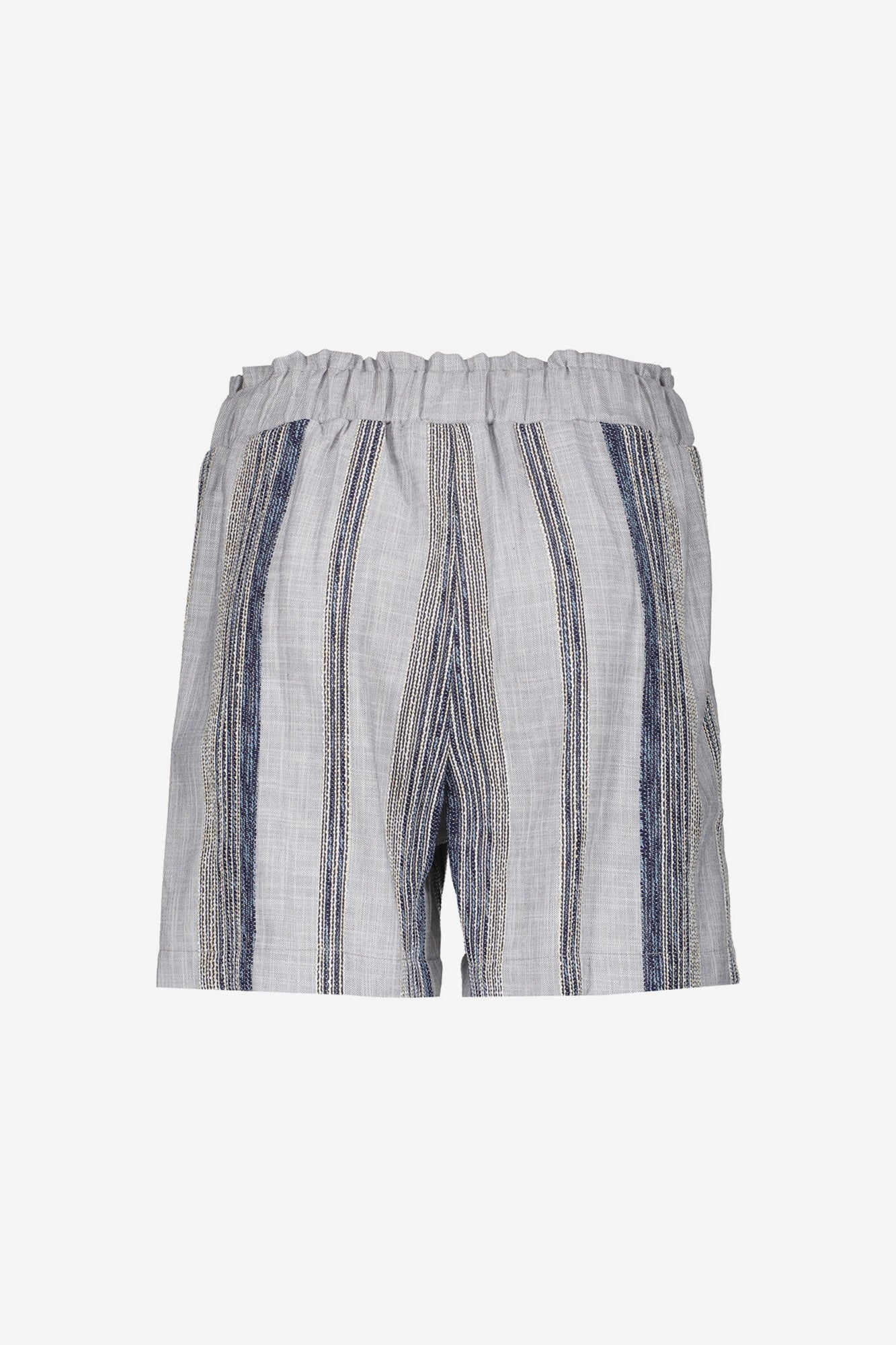 Geisha dames paperbag shorts met strepen