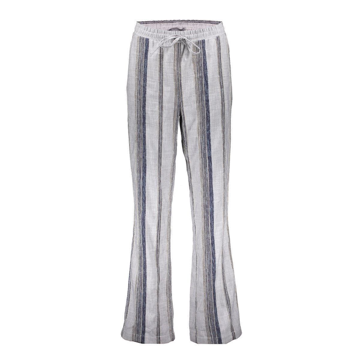Geisha dames lurex gestreepte broek