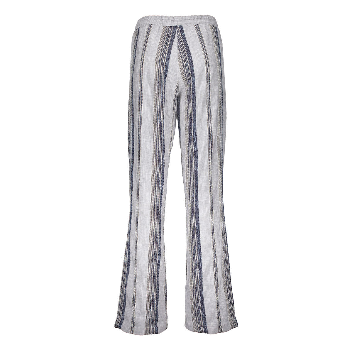 Geisha dames lurex gestreepte broek
