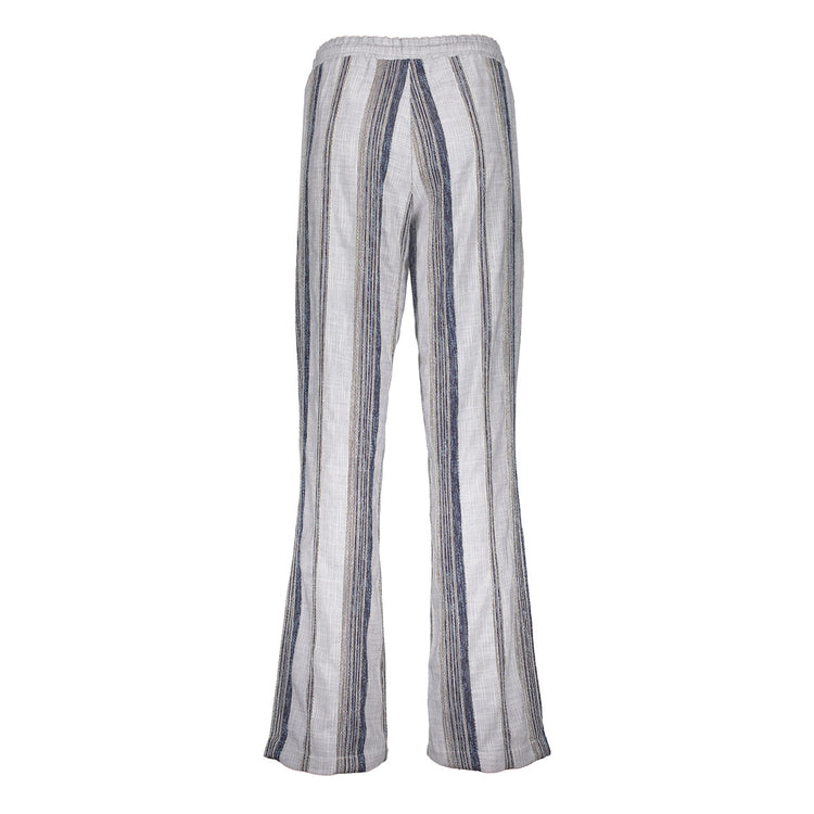 Geisha dames lurex gestreepte broek
