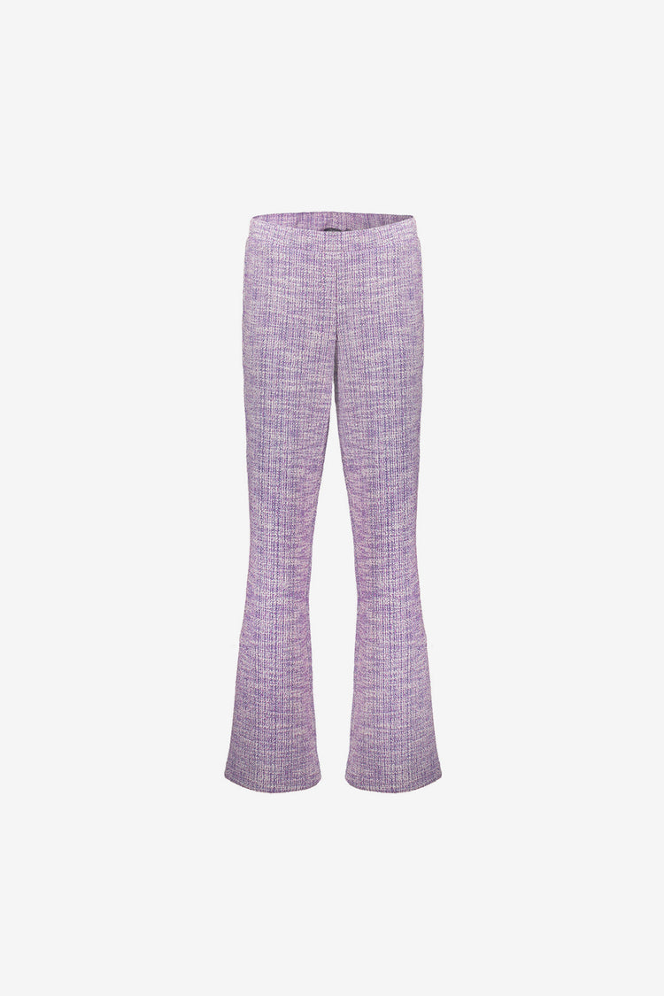 Geisha dames tweed melange broek