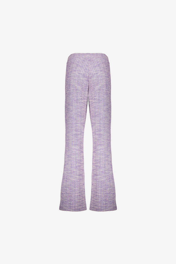 Geisha dames tweed melange broek