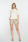 Geisha dames lurex tweed shorts