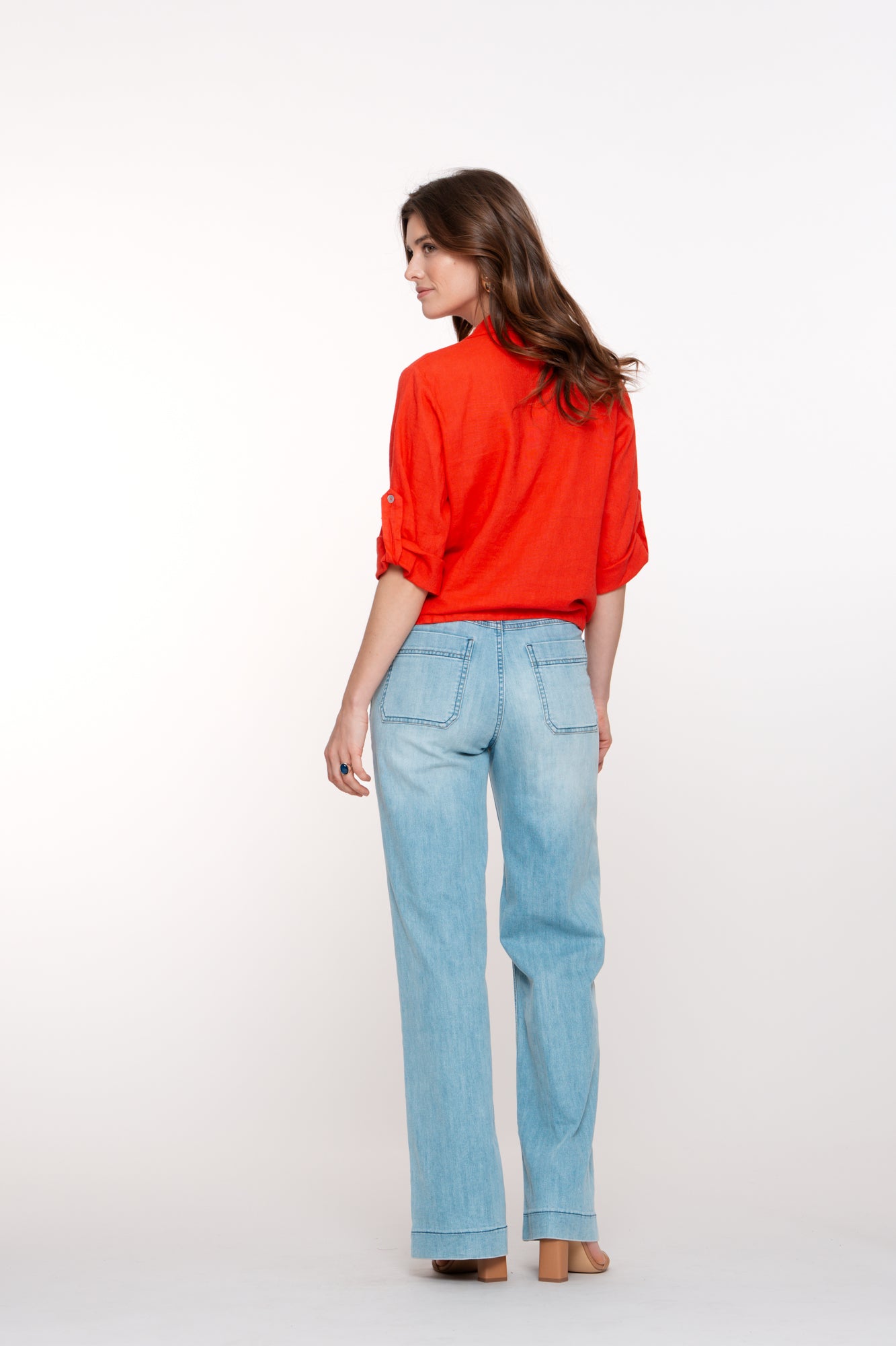 Geisha dames wide leg jeans