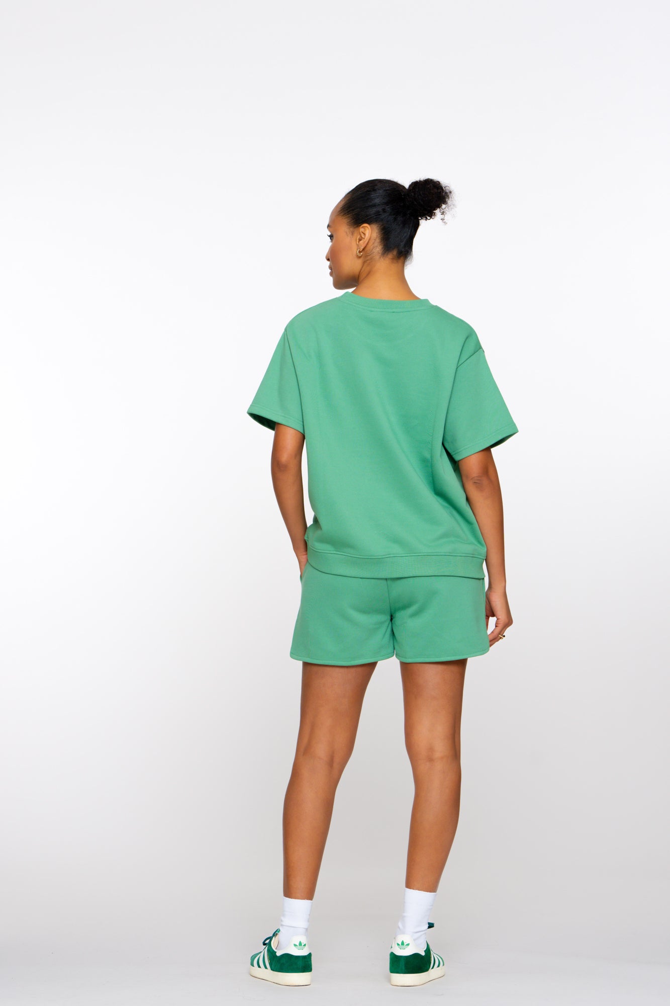 Geisha dames gekleurde sweat shorts