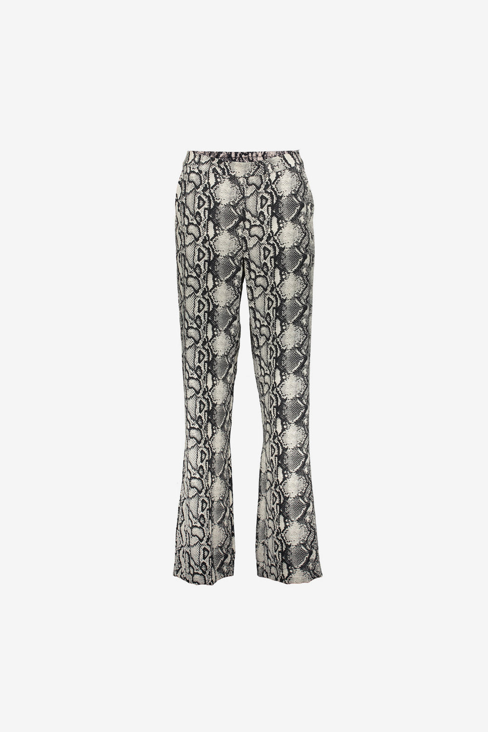 Geisha dames broek met snakeprint