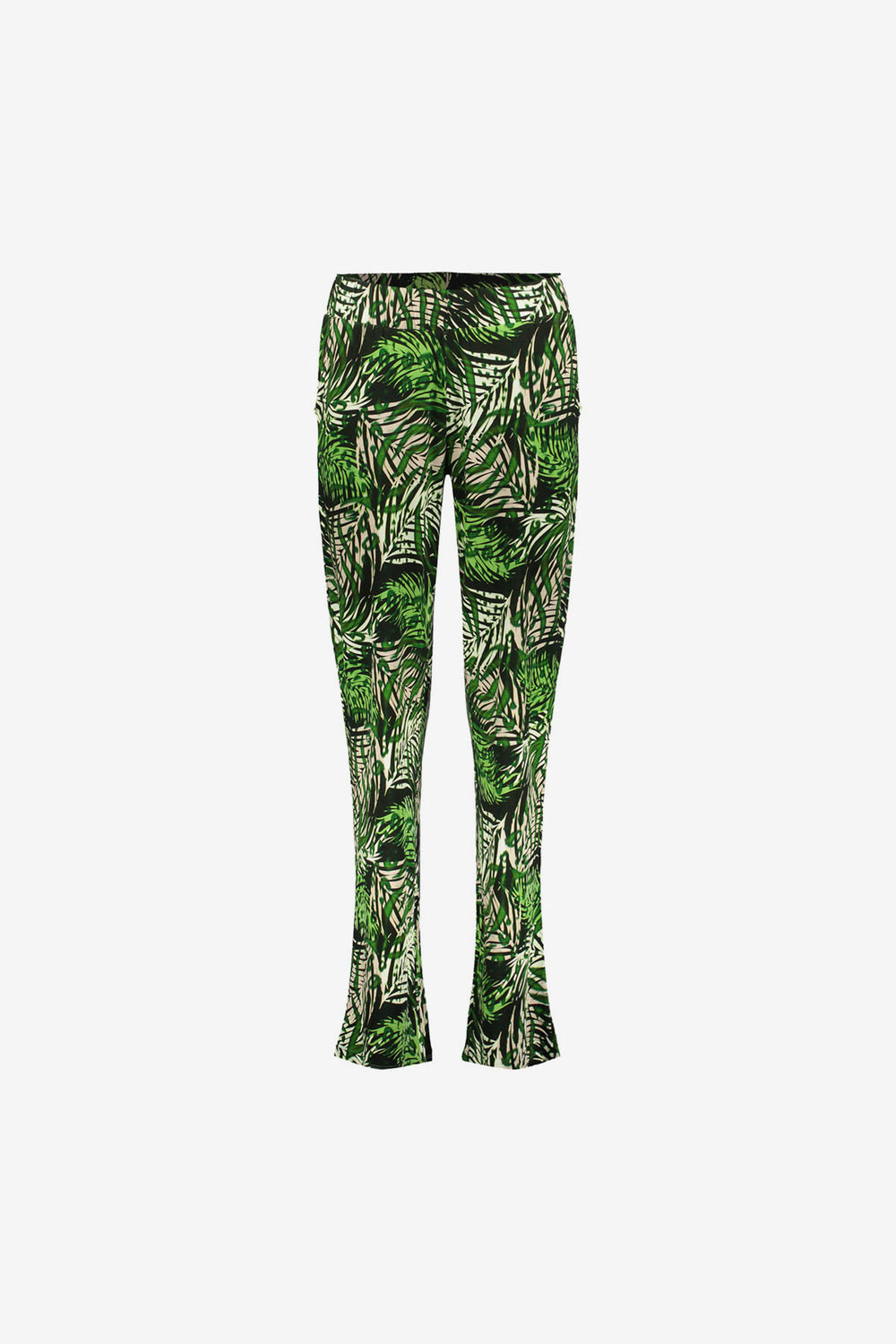 Geisha dames tricot broek met print