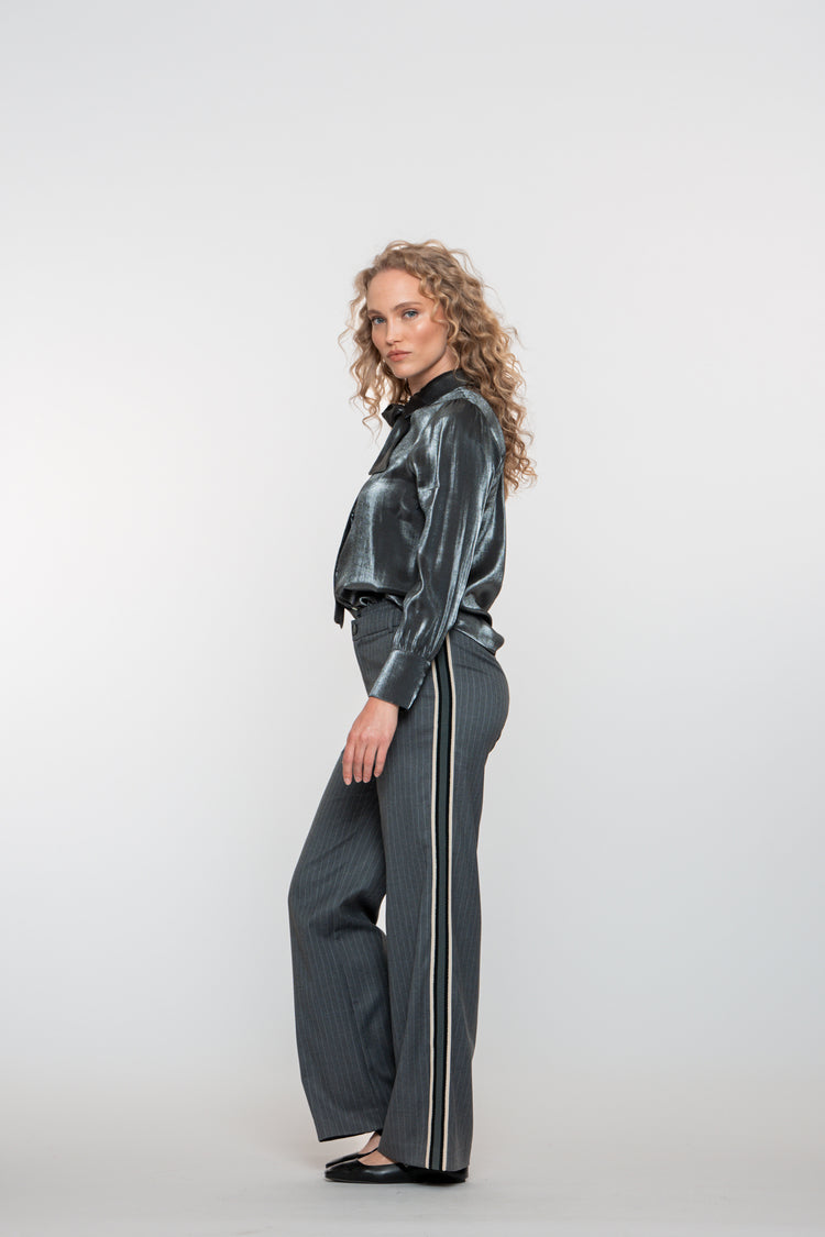 Geisha dames pantalon met bies