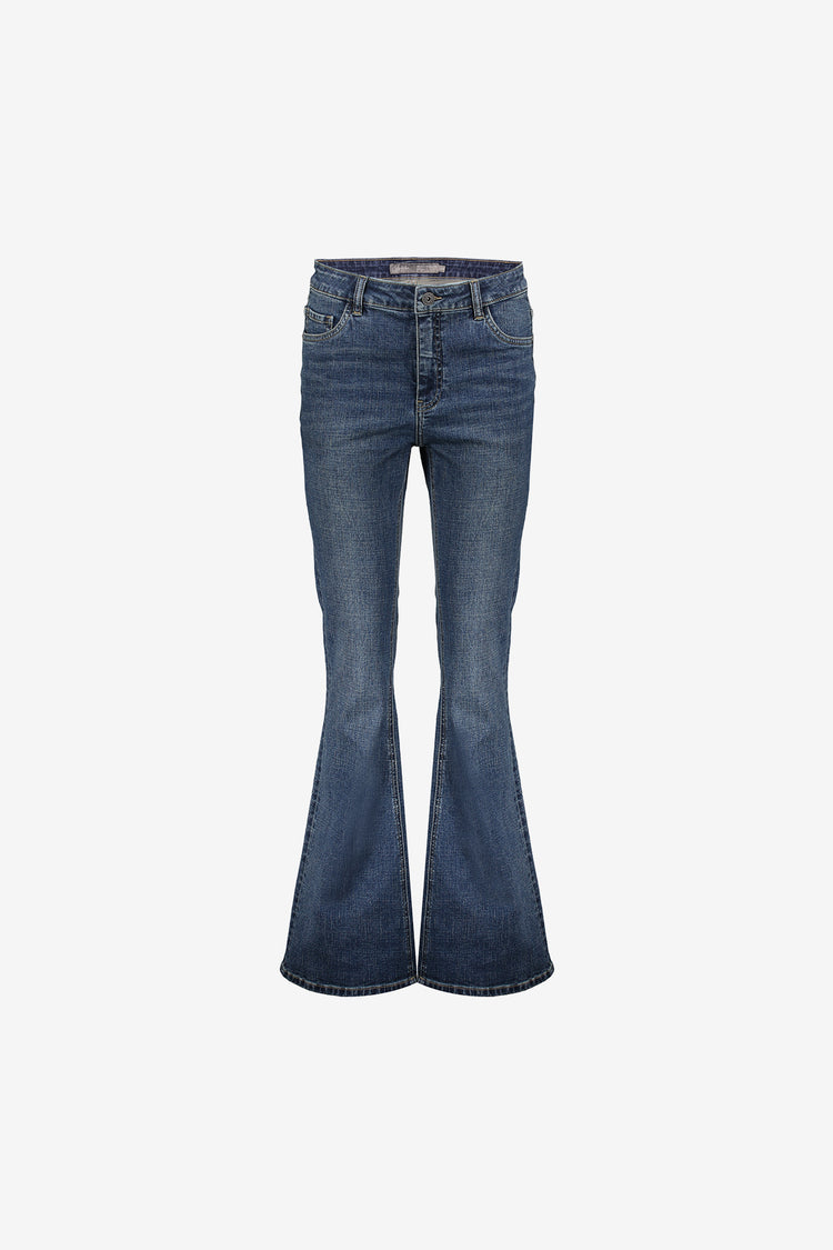 Geisha dames mid-rise flared jeans