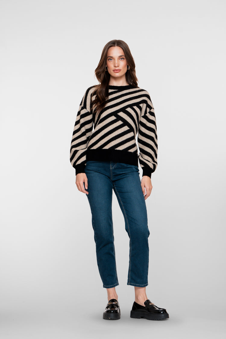 Geisha dames skinny jeans met high waist