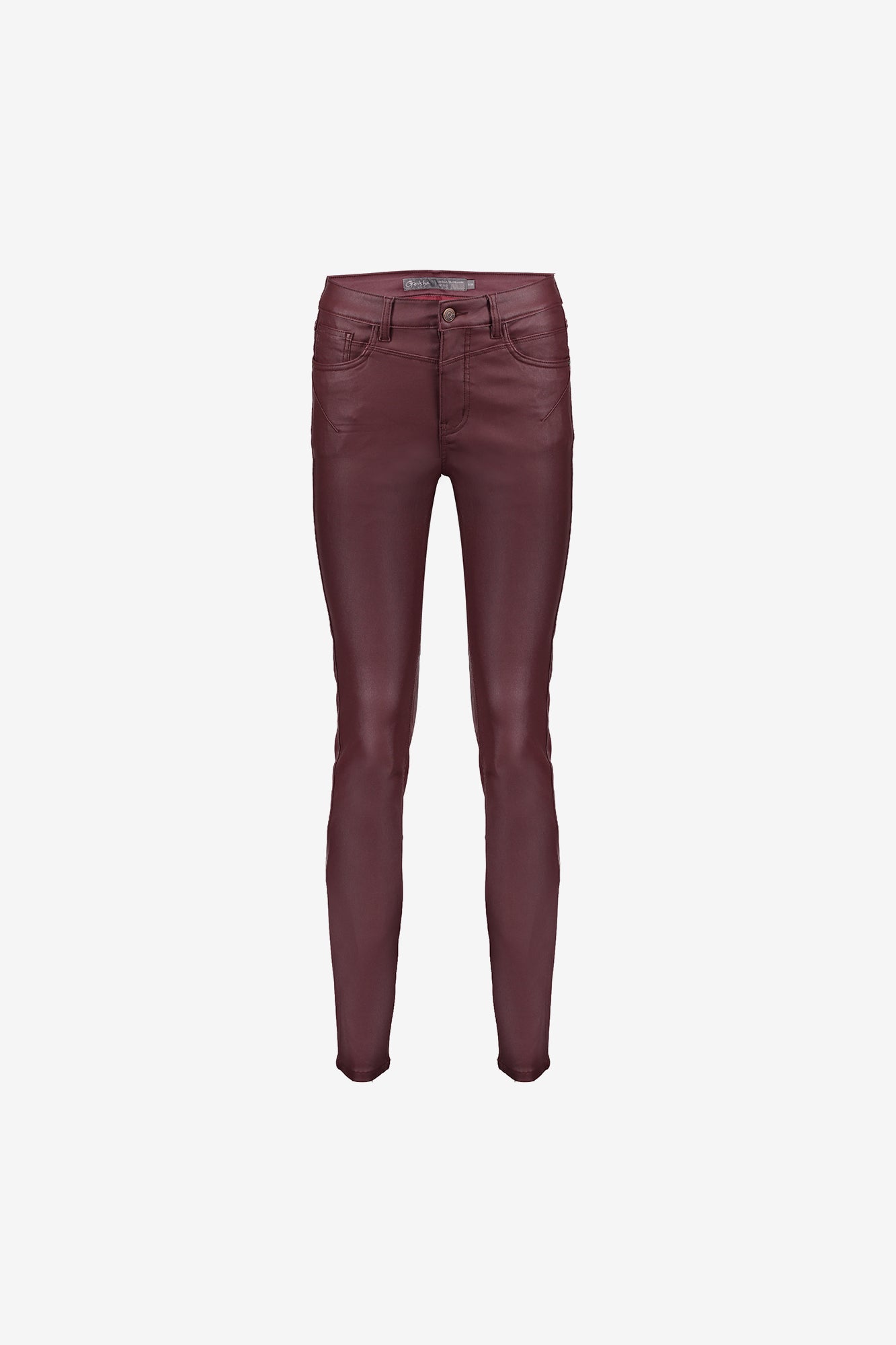 Geisha dames coated skinny jeans