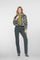 Geisha dames straight fit pantalon met turn-up
