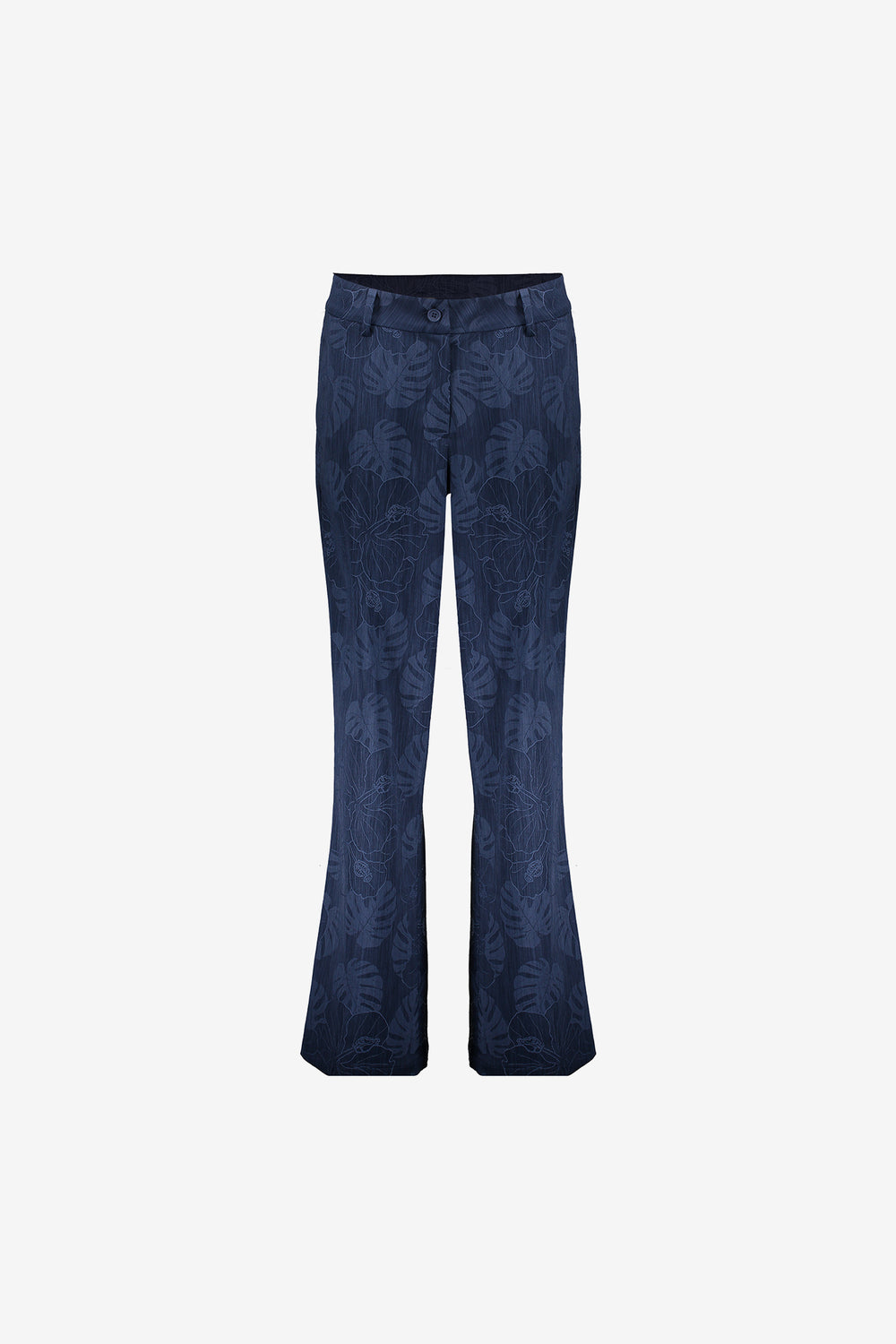 Geisha dames pantalon met bloemenprint