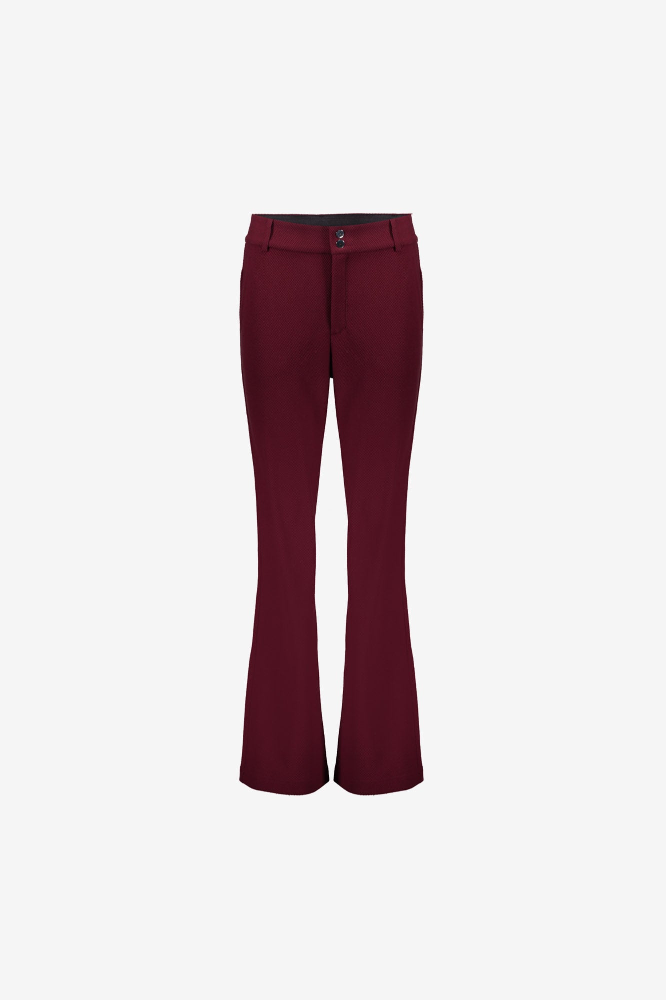 Geisha dames high waist pantalon met honeycomb