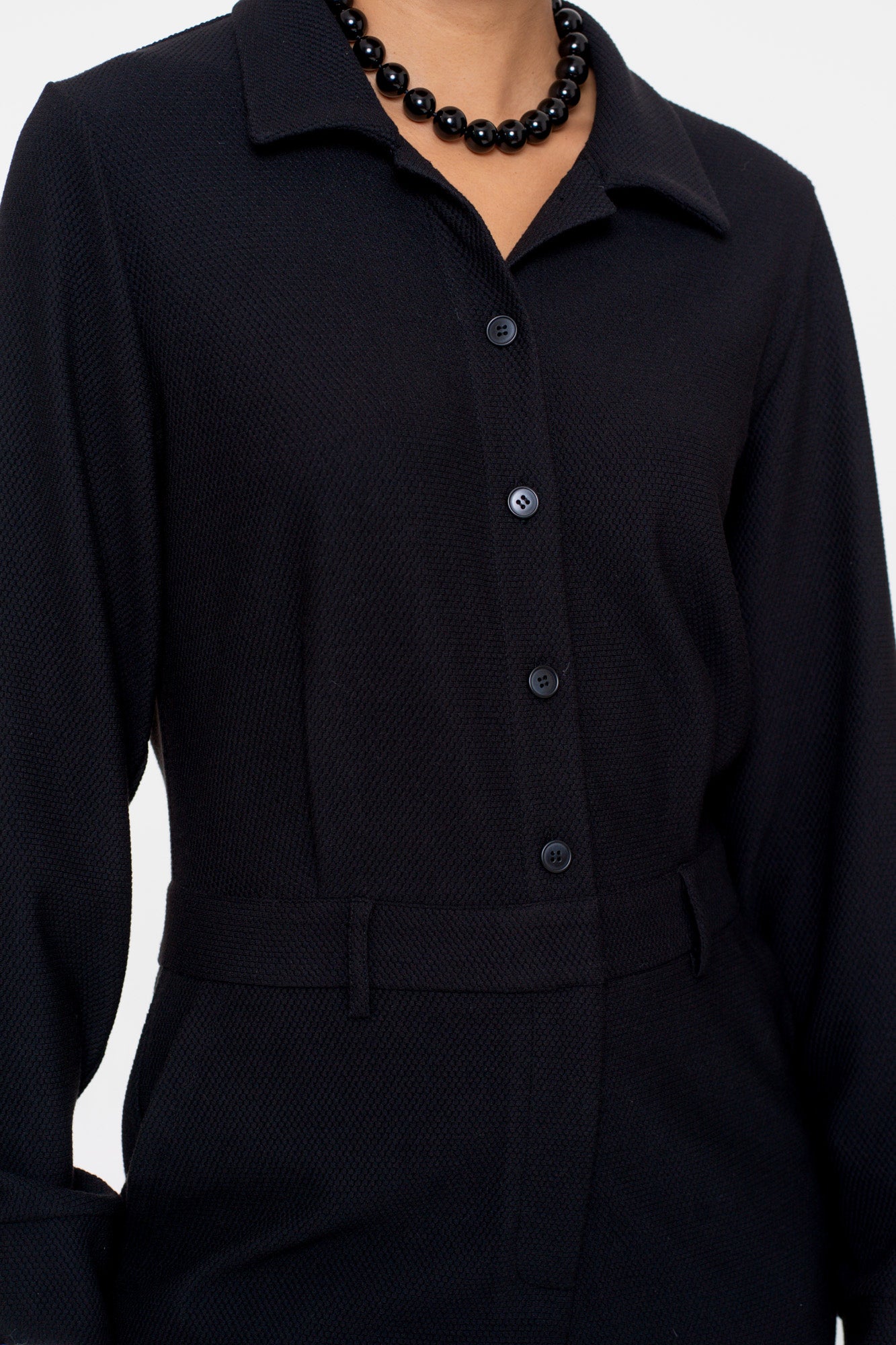 Geisha dames comfy jumpsuit met wafelstructuur