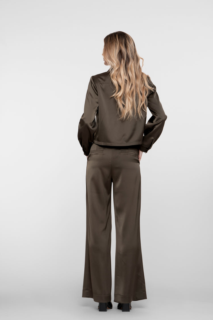 Geisha dames satin look pantalon
