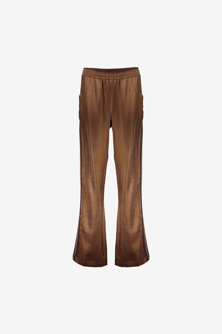 Geisha dames shimmer pantalon met side stripe