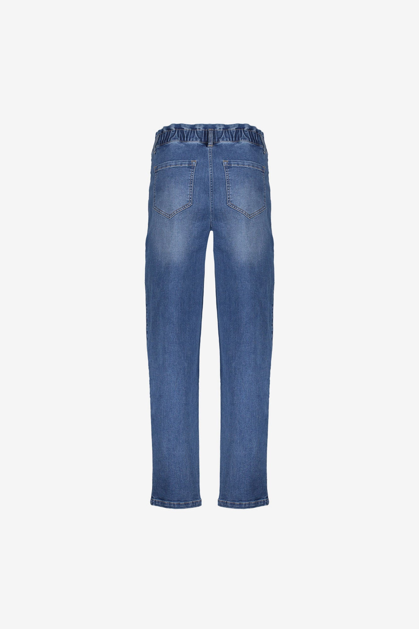 Geisha dames ruffled waistband jeans