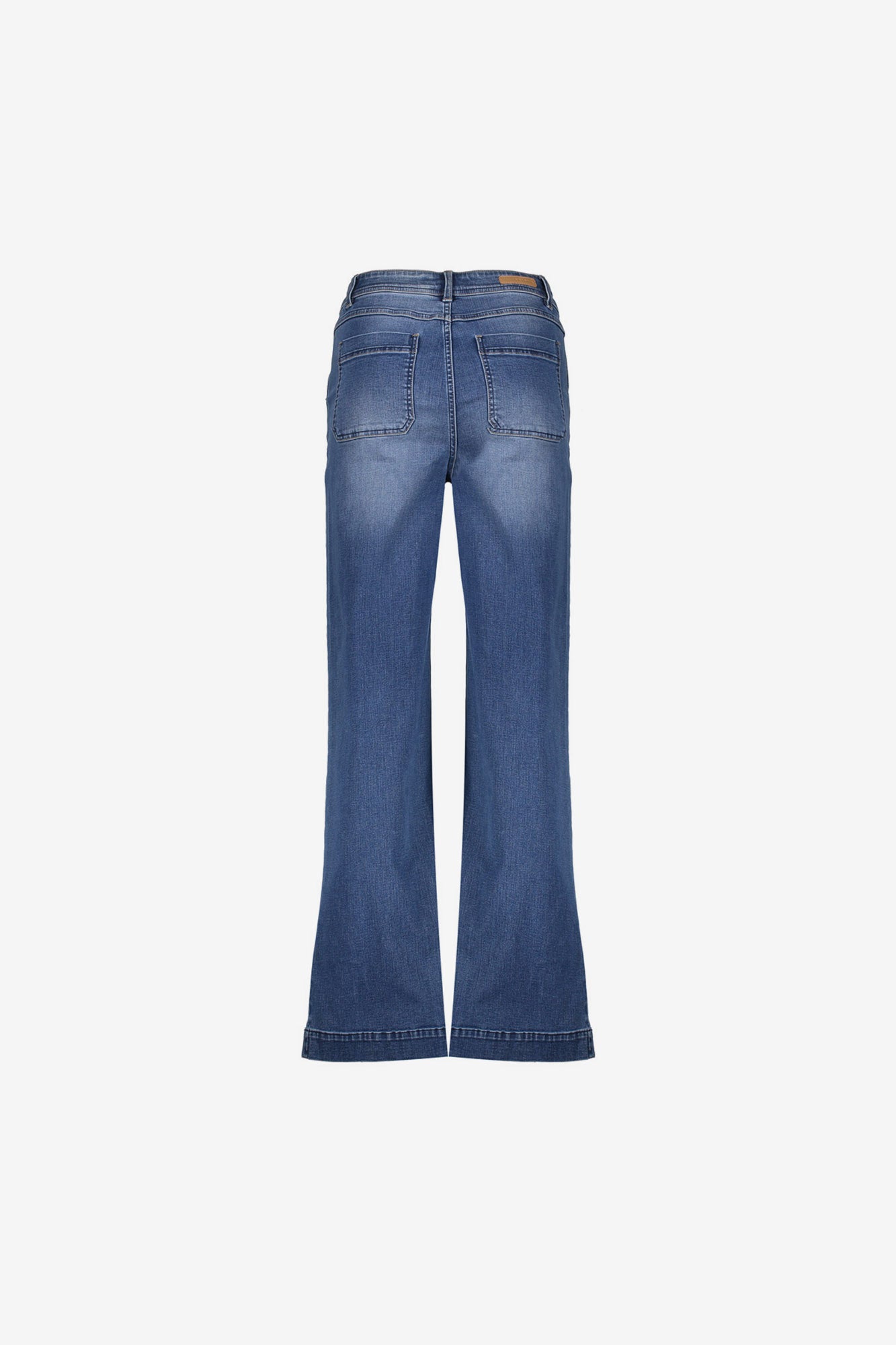 Geisha dames jeans met wijde pijp