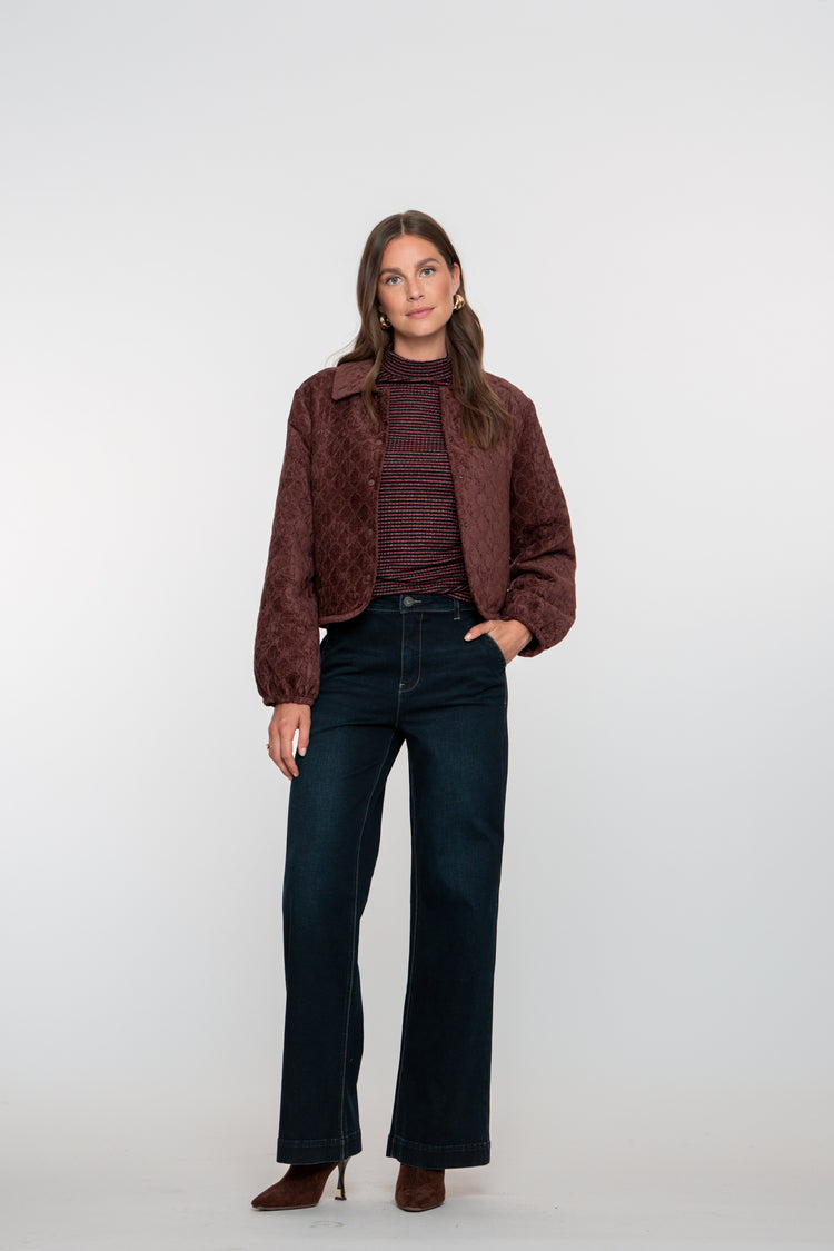 Geisha dames klassieke denim jeans