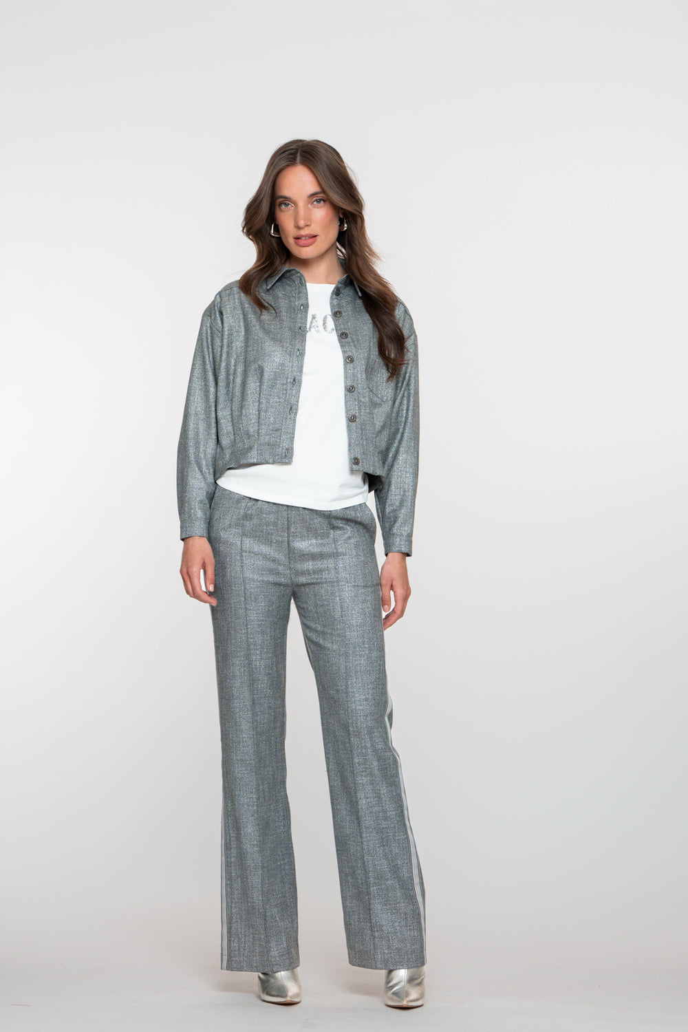 Geisha dames tailored pantalon met tape