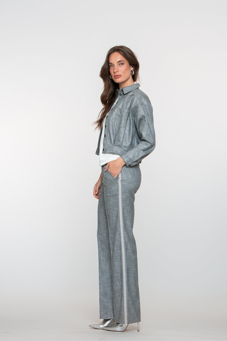 Geisha dames tailored pantalon met tape