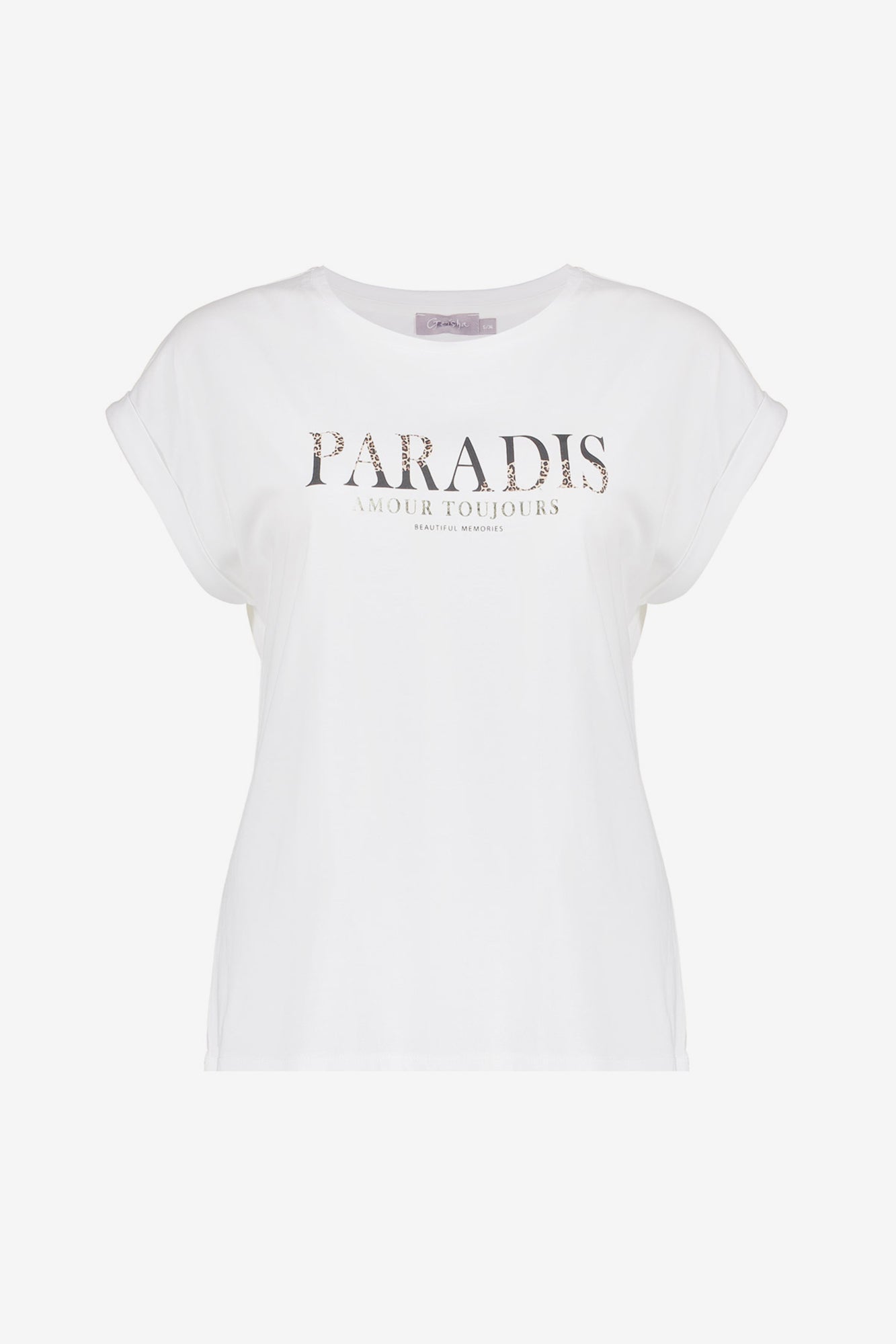 Geisha dames basic T-shirt 'Paradis'