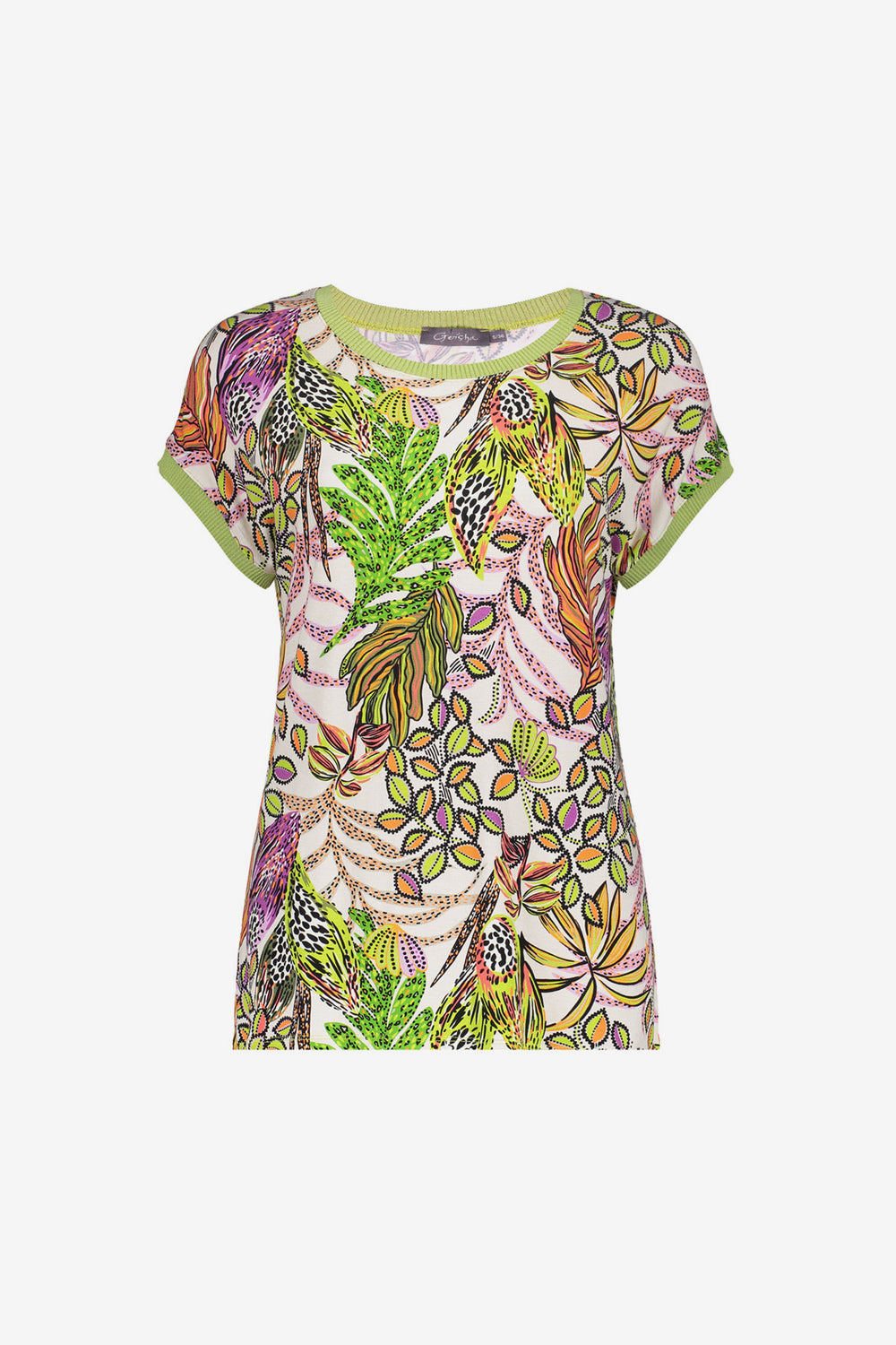 Geisha dames T-shirt met print