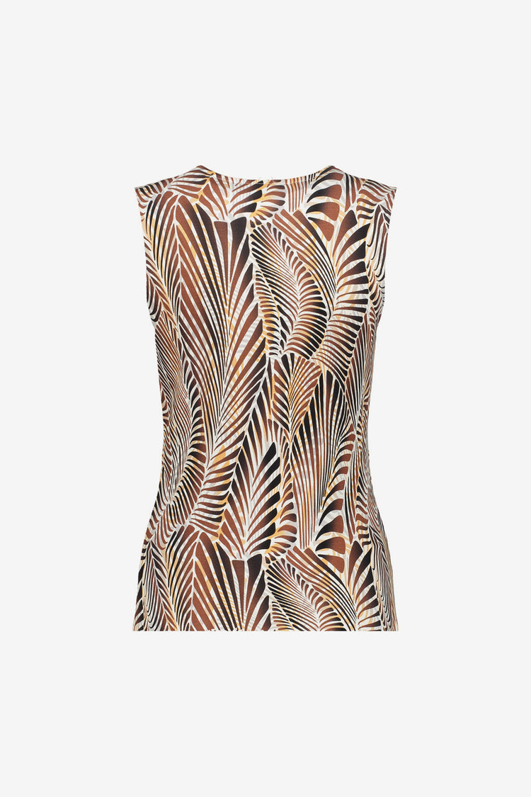 Geisha dames omslag top met print