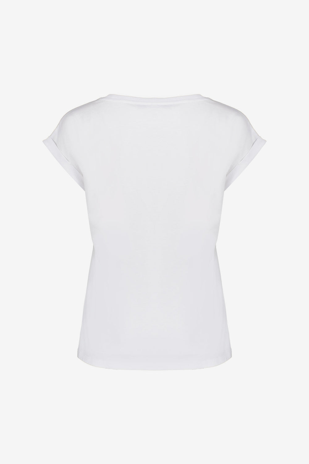 Geisha dames basic T-shirt met speels detail