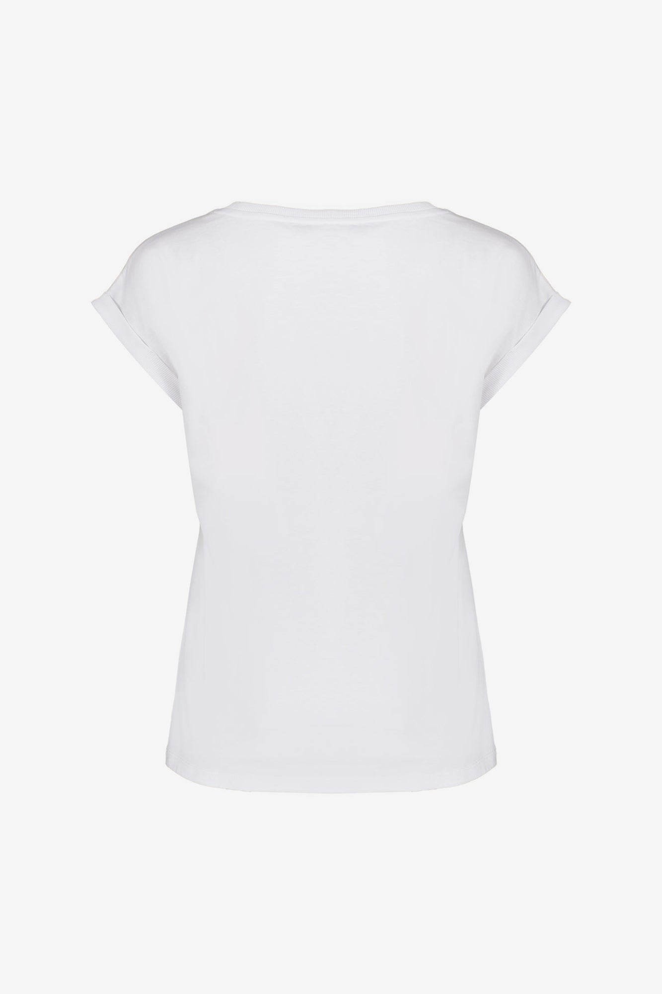 Geisha dames basic T-shirt met speels detail