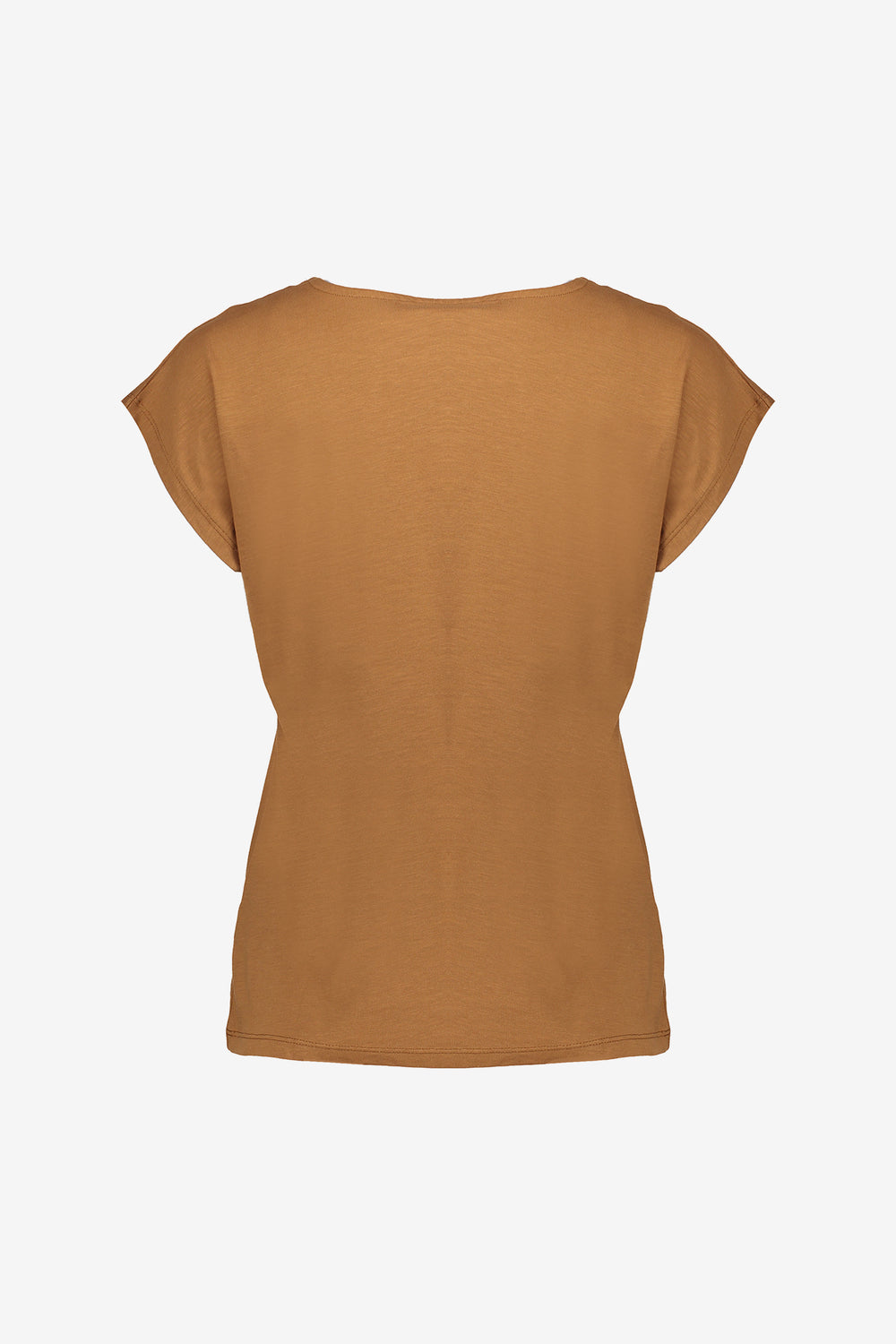 Geisha dames T-shirt met crochet V-hals