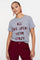 Geisha dames basic T-shirt met tekst  'All the ideas seem crazy'