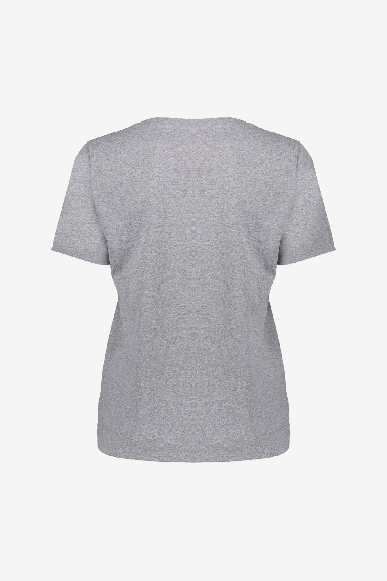 Geisha dames basic T-shirt met tekst  'All the ideas seem crazy'