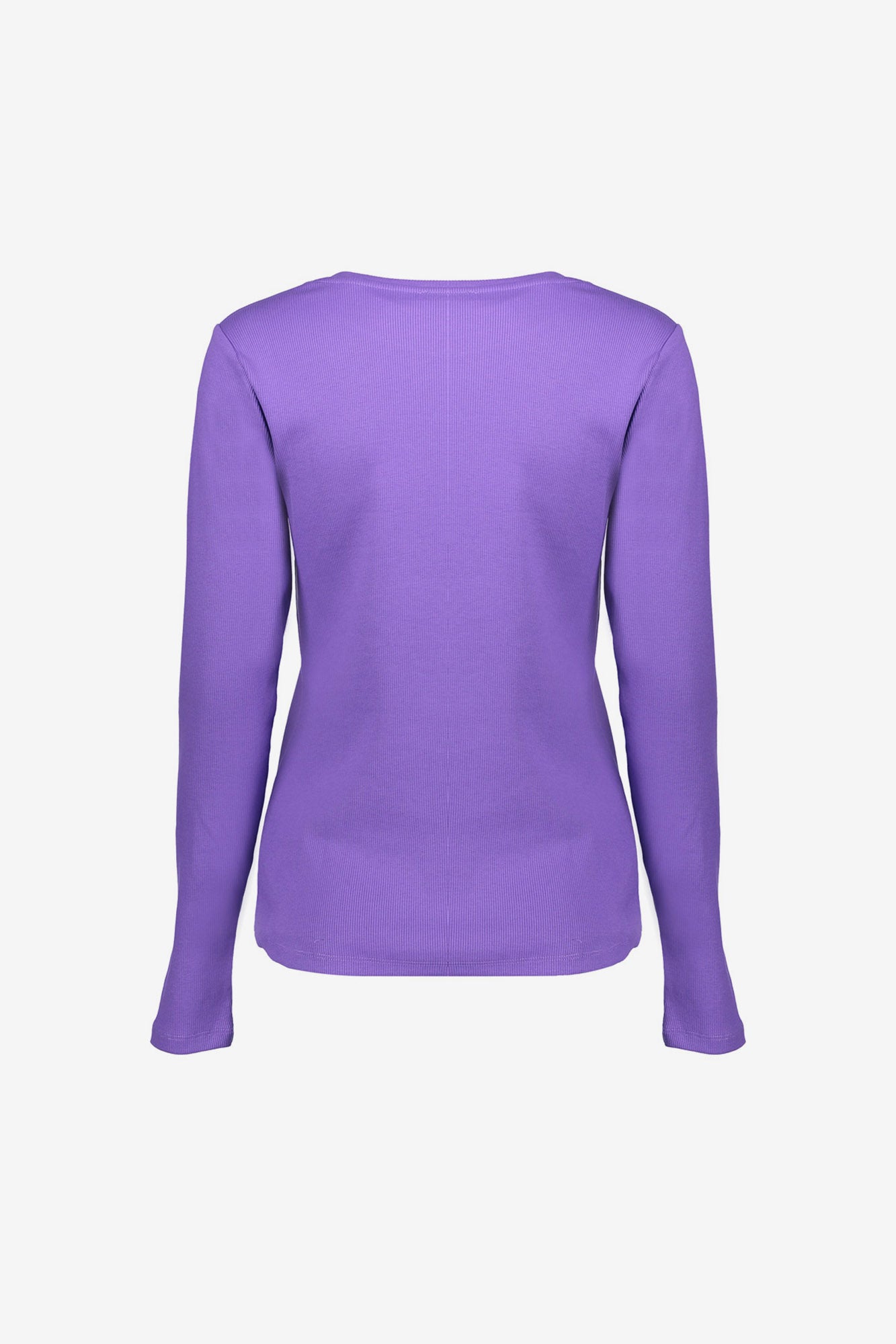 Geisha dames basic ribgebreid T-shirt