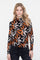 Geisha dames top met gesmokte details