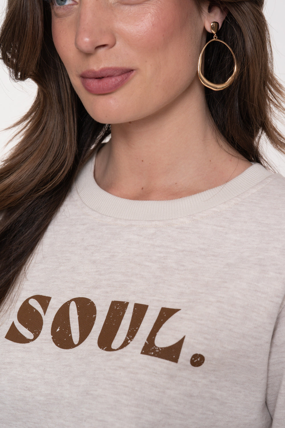 Geisha dames sporty sweater 'Soul'