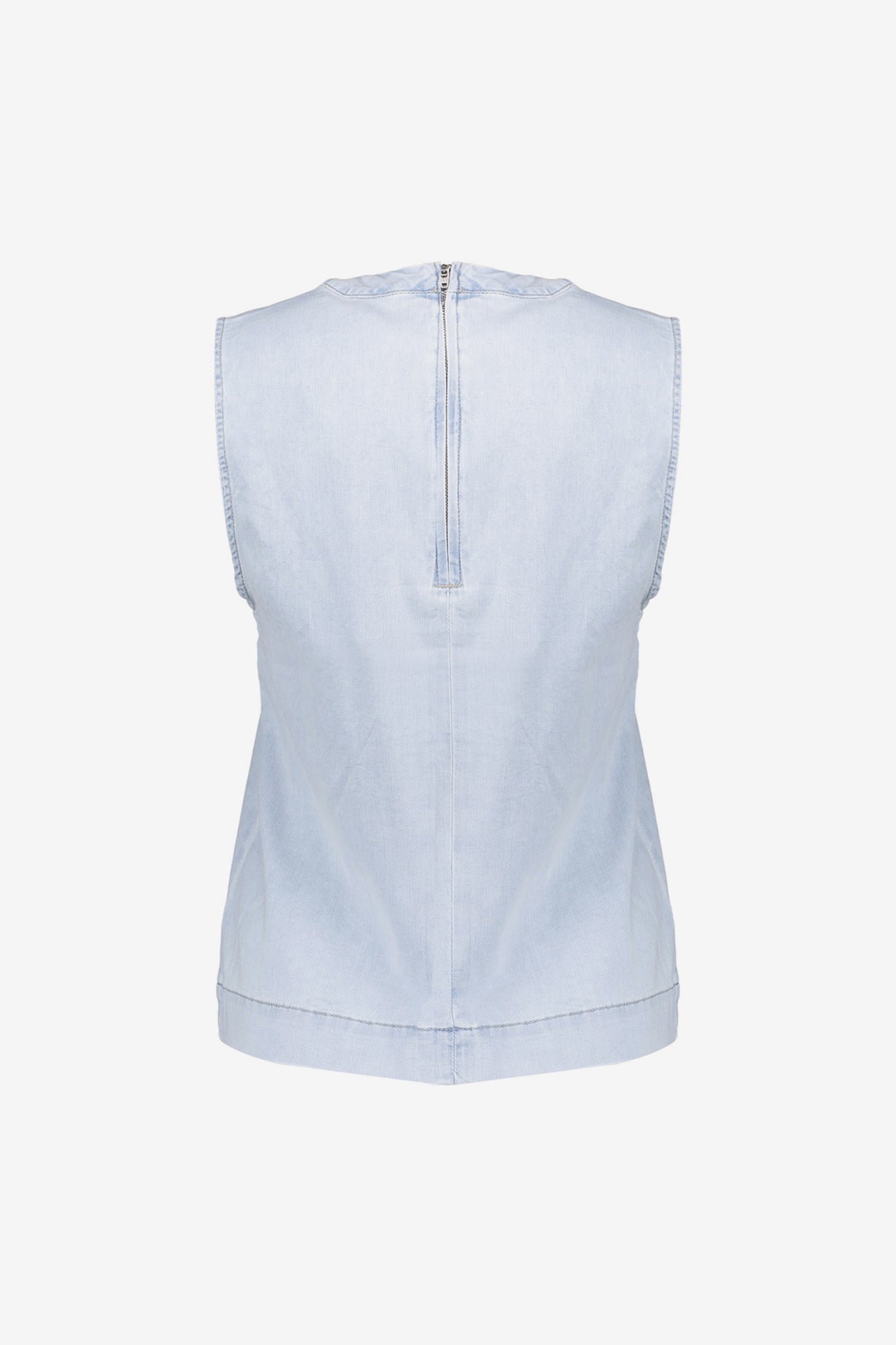 Geisha dames denim boxy top